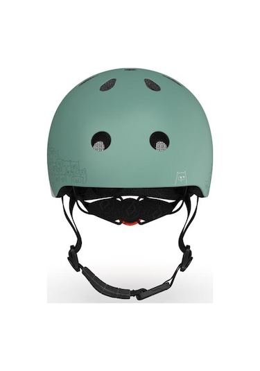 Scoot And Ride Helmet Reflective Bebek Kaskı Xxs-s Yeşil 181206-96497