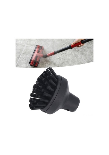 Yaozixa Karcher Sc1/sc2/sc3/sc4/sc5/sc7 İçin Buhar Temizleyici Yuvarlak Fırça - Köşelere Ulaşır, Dayanıklı Abs Ve Nilon, Verimli Temizlik
