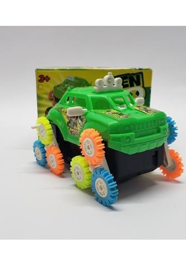 Şımarık Araba Ben 10 Atv Taklacı Pilli Araba