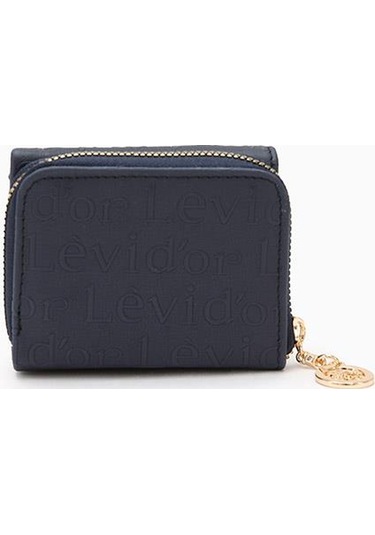 Lacivert Kabartma Desen Cüzdan Lacivert