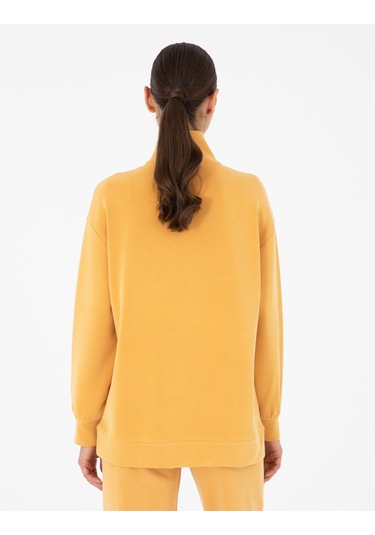 Pierre Cardin Kadın Safran Sweatshirt 50290903-vr043 Safran