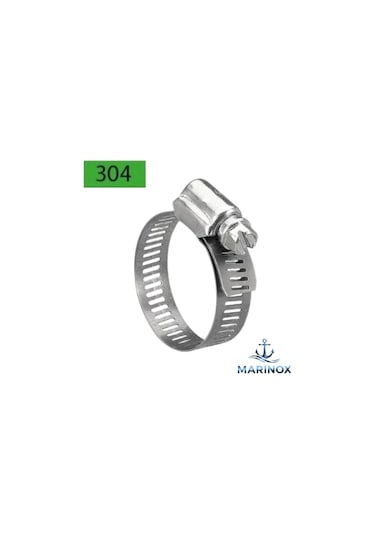 Paslanmaz Hortum Kelepçesi - Karışık Marine Set 12 Parça 8-51 Mm