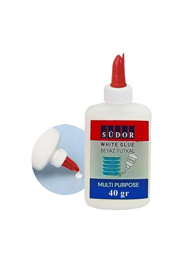 Beyaz Tutkal 40 Gr 1 Adet Südor Beyaz Mobilya Tutkalı 40 Gr Ahşap Tutkalı Su Bazlı Çok Amaçlı Beyaz Tutkal