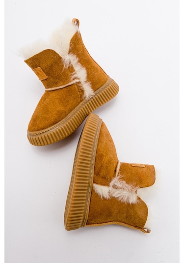 Mnpc Kız Çocuk Cat Hakiki Deri Hakiki Kürklü Suya Dayanıklı Bot 25k4b1104871 Cat