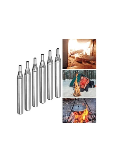Campout Ateş Körükleme Çubuğu Çok Renkli