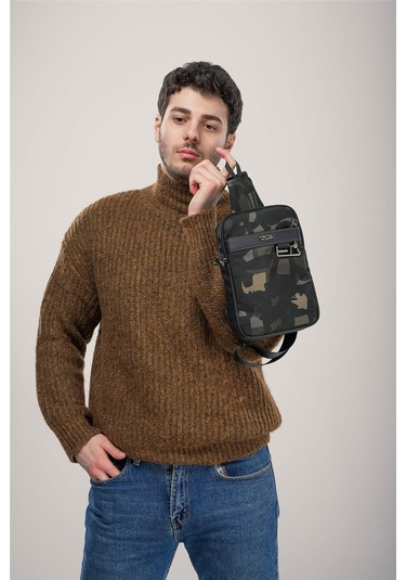 Ççs 31539 Tek Askılı Çanta Kamuflaj