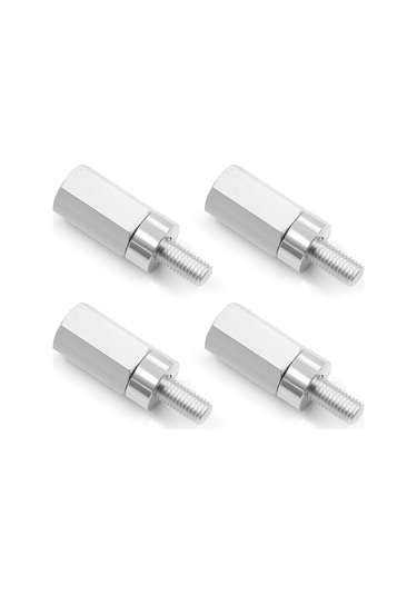 Teltree Can Am X3 İçin Alüminyum Oturma Koltuğu Yükseltici Seti Gümüş - 4 Adet + 4 Yastık