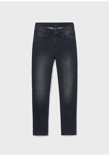 Mayoral Erkek Çocuk Denim Pantolon 7570 Siyah