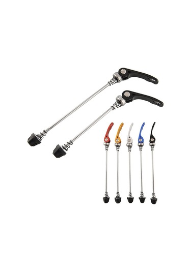 Dağ Bisikleti Ve Yol Bisikleti İçin Ön Ve Arka Hızlı Salınım Kilitleri Seti