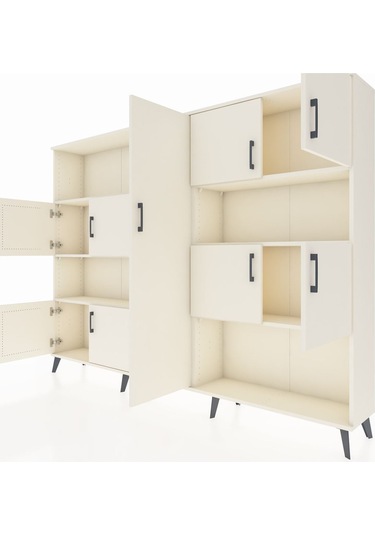 Arges Dolap 10 Raflı 9 Kapaklı 220x30x163 Aytaşı-aytaşı Aytaşı-aytaşı