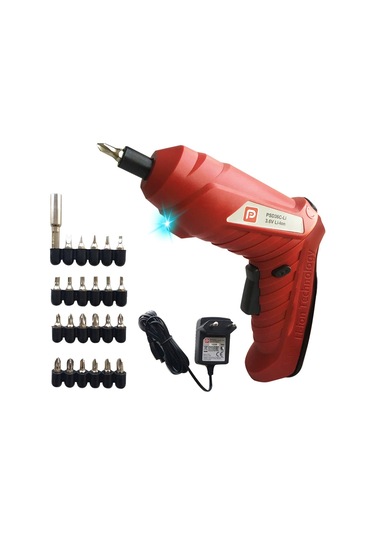 Performance Power PSD36C-Lİ 3.6V Şarjlı Tornavida + 24 Parça Aksesuar