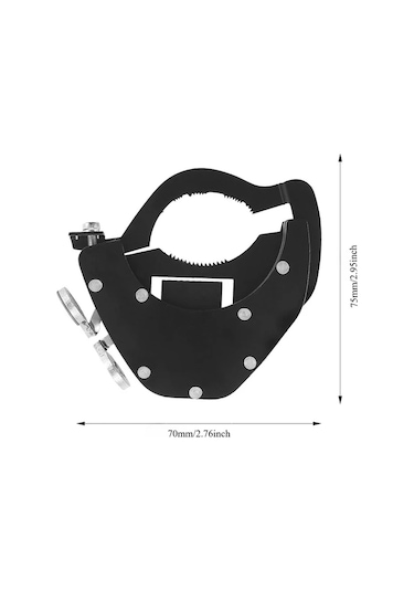 Motion003 Universal Motosiklet Cruise Kontrol Throttle Lock Alüminyum Alaşım Kelepçe 1 Bilgisayar Ayarlanabilir Throttle Lock Motosiklet Aksesuarı
