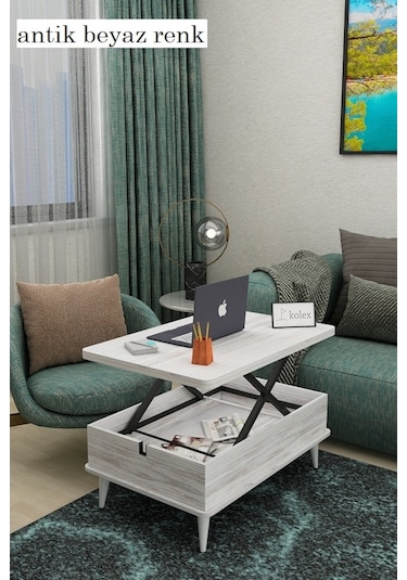 Kolexonline Desensiz Akıllı Sihirli Sehpa 3 Kademeli