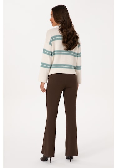 U.s. Polo Assn. Kadın Kahverengi Tayt 50314178-vr029 Kahverengi