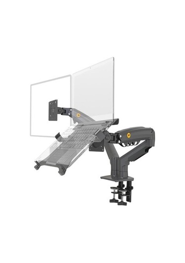 North Bayou Nb F160-fp Çift Kol Profosyonel 10-17" Monitör Tutucu Ve Laptop Standı