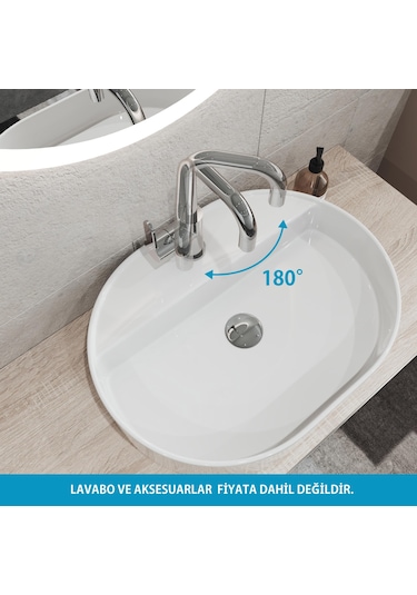 Adell Lento Kuğu 3/8 Krom Lavabo Bataryası Parlak Krom
