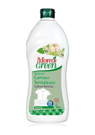 Mom's Green Bitkisel Sıvı Çamaşır Deterjanı Sabun Kokulu  20 Yıkama