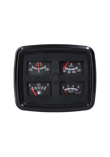 Yifomall 4 Fonksiyonlu Araç Gösterge Paneli - Yakıt, Yağ Basıncı, Su Sıcaklığı Ve Ampermetre İle Gerçek Zamanlı Takip