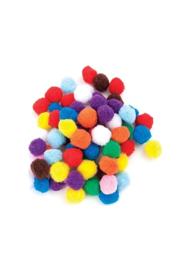 Puti Pom Pom 20 Mm 50 Adet