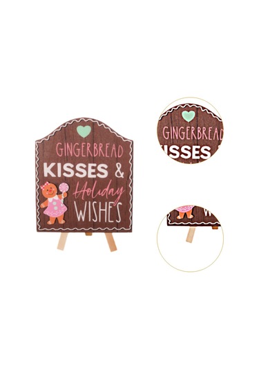 Suntek Zencefilli Kurabiye Adam İşaret Plakası Dolap Yemek Orta