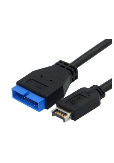Usb 3.1 Type-e Male To Usb 3.0 19 20 Pin Dişi Uzatma Kablosu