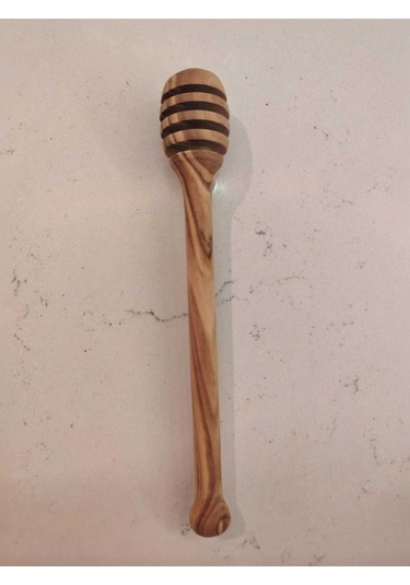 Zeytin Ağacı Ahşap Bal Kaşığı 16 Cm Doğal & Sağlıklı Sunum 2 Adet