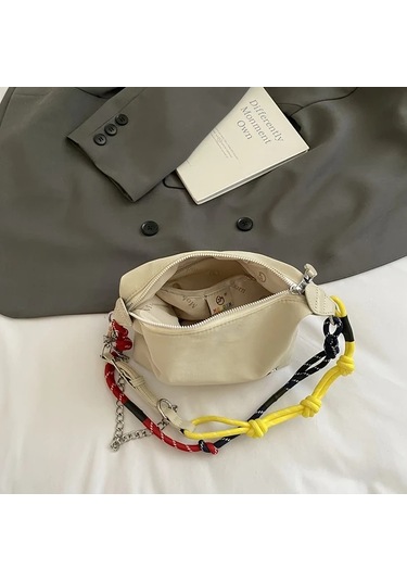 Elmpaly 2025 Yeni Trend Yeşil Kadın Günlük Omuz Çantası - Çapraz Askı Fermuar Yeşil