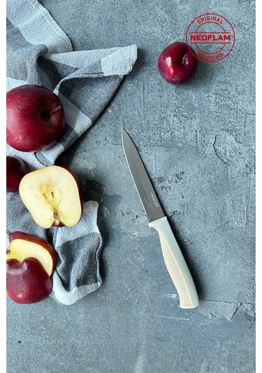 Neoflam Microban Çok Amaçlı Bıçak Bej 13cm D-neofmk013