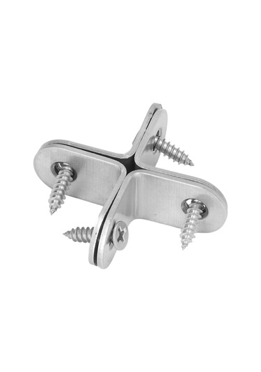 Yifomall Paslanmaz Çelik 20 Adet L Tipi Köşe Braketi Ve Vidalı Seti, Dolap Ve Kitaplık Montajı İçin