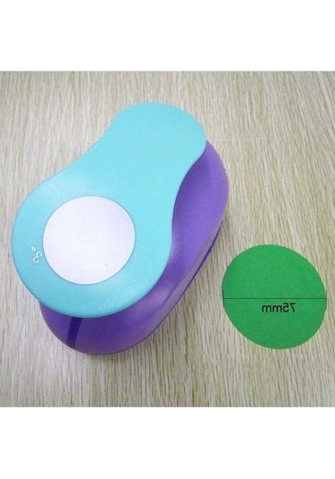 Willowhaven Yuvarlak Embosser Çocuk El Aletleri, 75mm, Renk Rastgele, Sanat Ürünleri Diğer