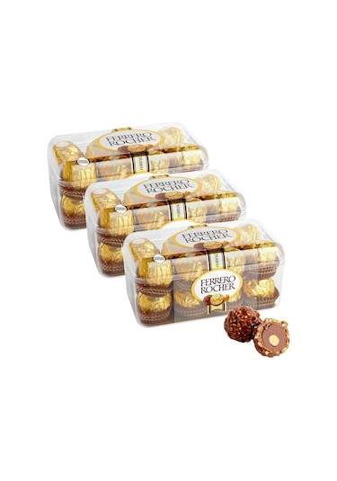 Ferrero Rocher Fındıklı Çikolata 3 x 200 G