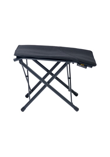 Uquip Finley Comfort+ Black Edition Kamp Sandalyesi Ayak Uzatma Aparatı Siyah