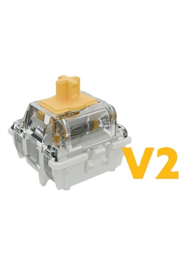 Wooting Lekker V2 L45 Linear Light Analog Manyetik Switch 70 Li Paket Sarı