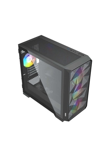 Dragos Diamond 4x ARGB 600W 80+ Plus Oyuncu Bilgisayar Kasası