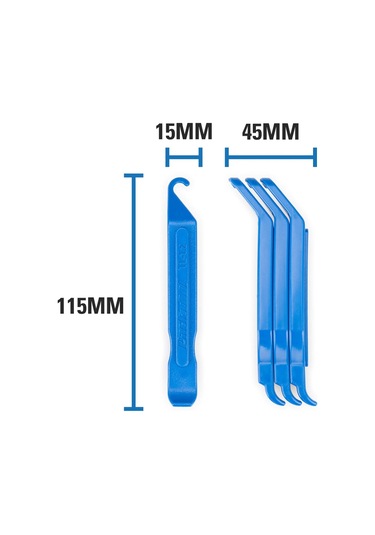 Park Tool Tl-1.2 Bisiklet Lastik Levye Seti 3lü Mavi