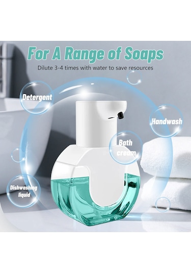 Fan Sabunluk Otomatik, Duvara Sabitleme, Sensörlü Köpük