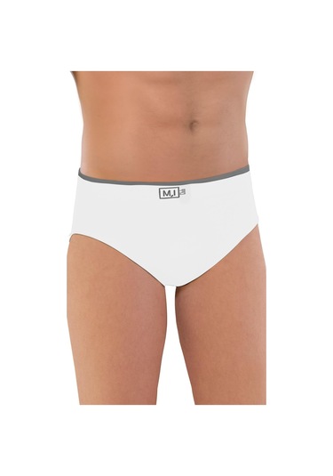 Beyaz Mı Emay 2109 Erkek Slip Beyaz