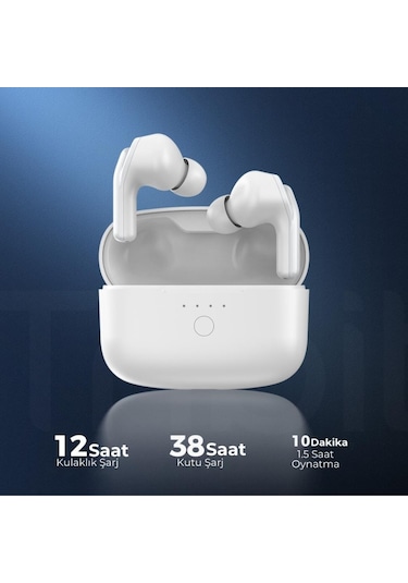 Tribit Flybuds C1 Qualcomm QCC3040 ANC Kablosuz 5.2 BT Kulak İçi Kulaklık