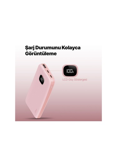 Ttec 2BB205TP Lcd 10.000 mAh Powerbank