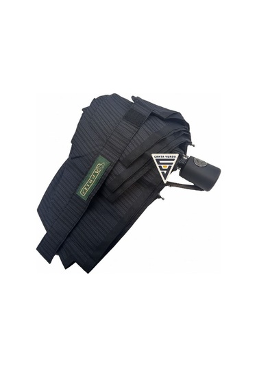 April A-210g A3 Süper Mini 8 Telli Tam Otomatik Şemsiye Siyah