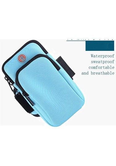 Turuncu Açık Spor Çanta Kol Çantası Kol Bandı Cep Telefonları Tuşları Spor Salonu Tarzı Koşu Tutucu Çanta Koşu Spor Salonu