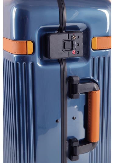 Verage Gm20076w Alüminyum Kabin Boy Valiz-mavi Mavi