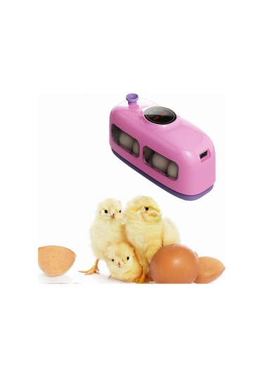 Suntek Yumurta Kuluçka Makinesi Kuş Yumurtaları Pembe-ve-mor