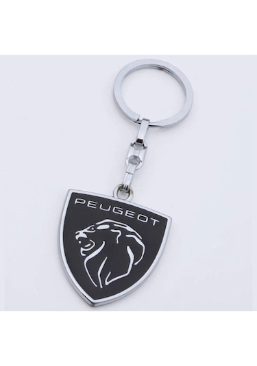 Peugeot Yeni Logo Metal Anahtarlık