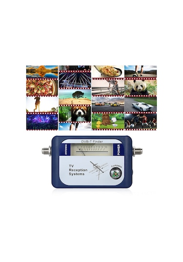Ximistore9 Dijital Uydu Sinyal Ölçer - Anten Ayar Cihazı İle Tv Alımınızı Mükemmelleştirin