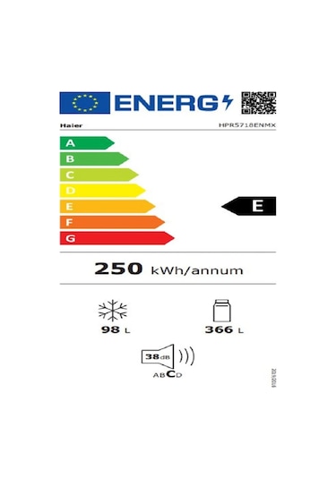Haier HPR5718ENPW 134 L Çift Kapılı No Frost Buzdolabı