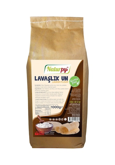 Naturpy Glutensiz Lavaşlık Un 1 KG
