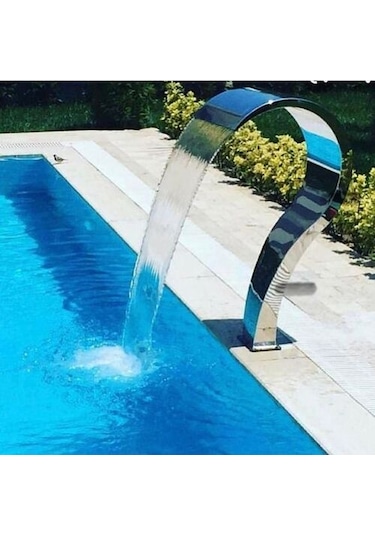 DEV PASLANMAZ 600x1000 mm Kuğu Havuz Şelale AISI 304