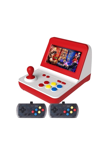 Yues Retro Arcade 3000 Oyunlu Atari Taşınabilir TV Uyumlu Oyun Konsolu