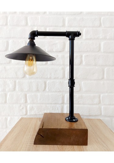 RETRO NOW CHESTER LOFT STYLE BORU ABAJUR Siyah